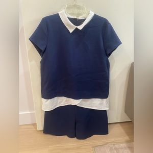 Zara Jumpsuit shorts NEW